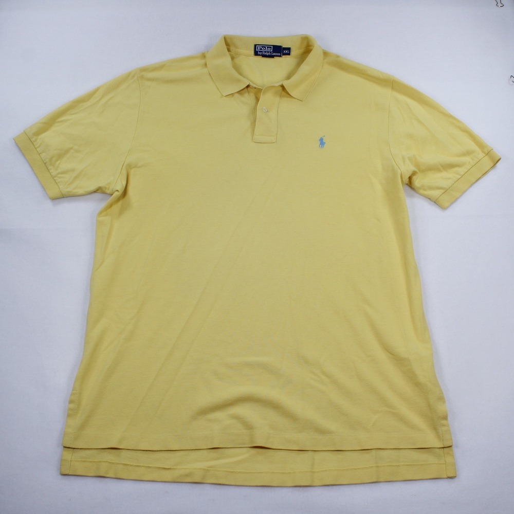 Polo Ralph Lauren Pastel Yellow‎ Polo Shirt – Men's – Short Sleeve